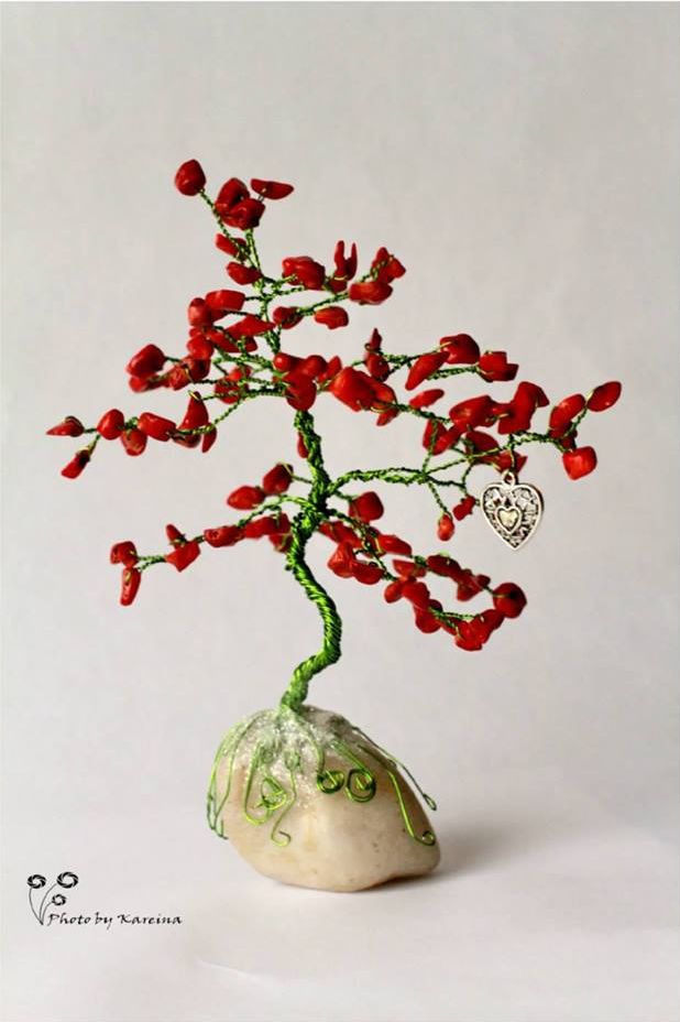 Copăcel handmade – copacul inimii