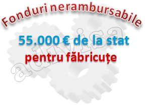 Fonduri nerambursabile pentru fabrici