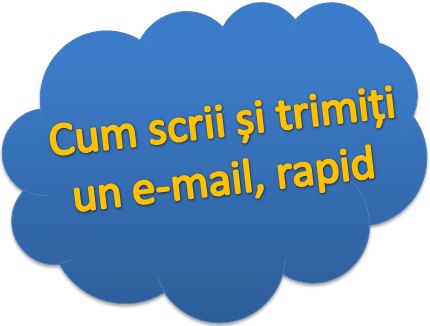 Cum scrii si trimiti un e-mail, rapid