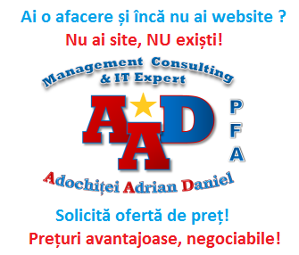 Ai o afacere dar încă nu ai website? Vezi top 7 motive pentru care trebuie să ai website de prezentare!