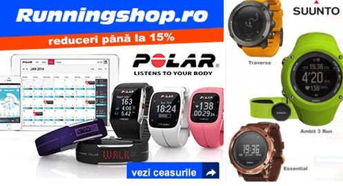 Oferte speciale la ceasuri sport cu GPS și monitorizare cardiacă